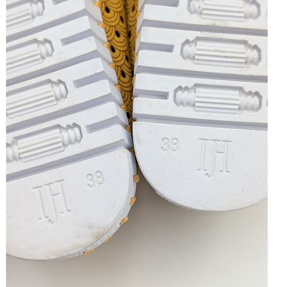 Ilse Jacobsen Tulip 139 Perforated Slip-on Sneakers Women's Golden Rob Size US8 - Picture 9 of 11